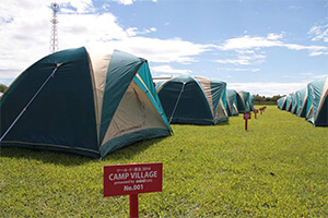 Camp Villageの様子
