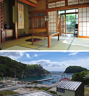 民泊の様子
