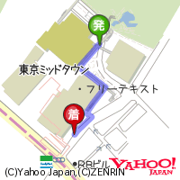 テキストを1個追加した地図