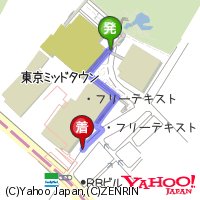 テキストを2個追加した地図