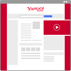 Yahoo! JAPAN プレミアムビジョンの位置を示した図