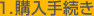 1.購入手続き