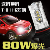 ハイパワー 80W フォグ用LED