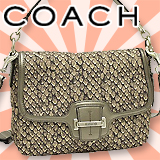 COACHショルダースネークフラップ