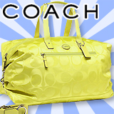 COACHボストンバッグ