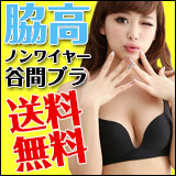 谷間革命ノンワイヤー脇高ブラ
