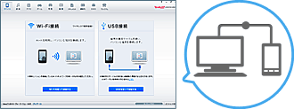 Android端末とパソコンの接続