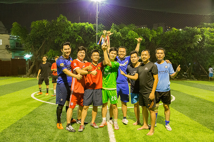 テックベースベトナムのサッカー大会（2017年度）